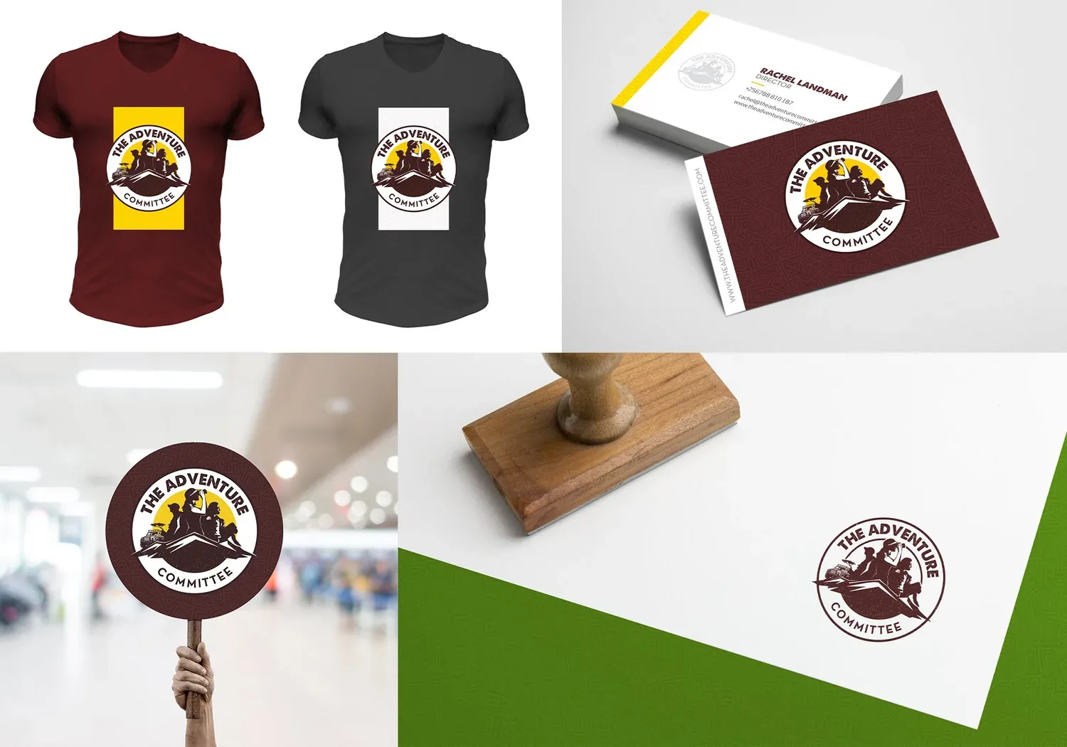 The Adventure Committee brand work