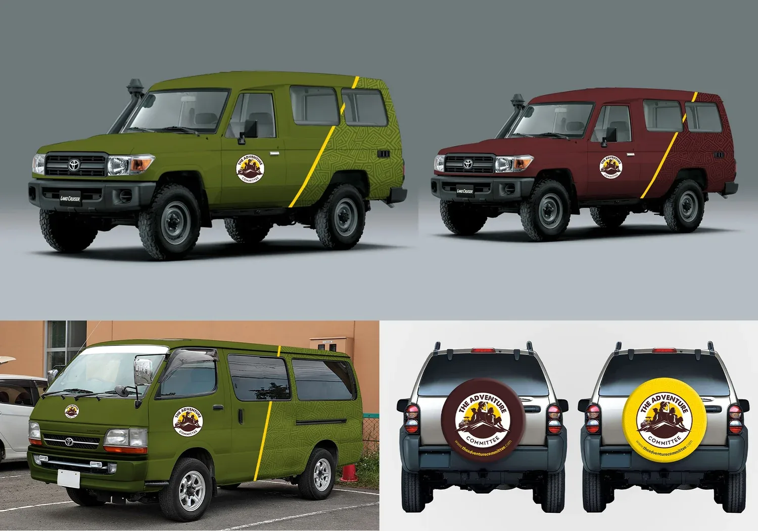 The Adventure Committee brand work